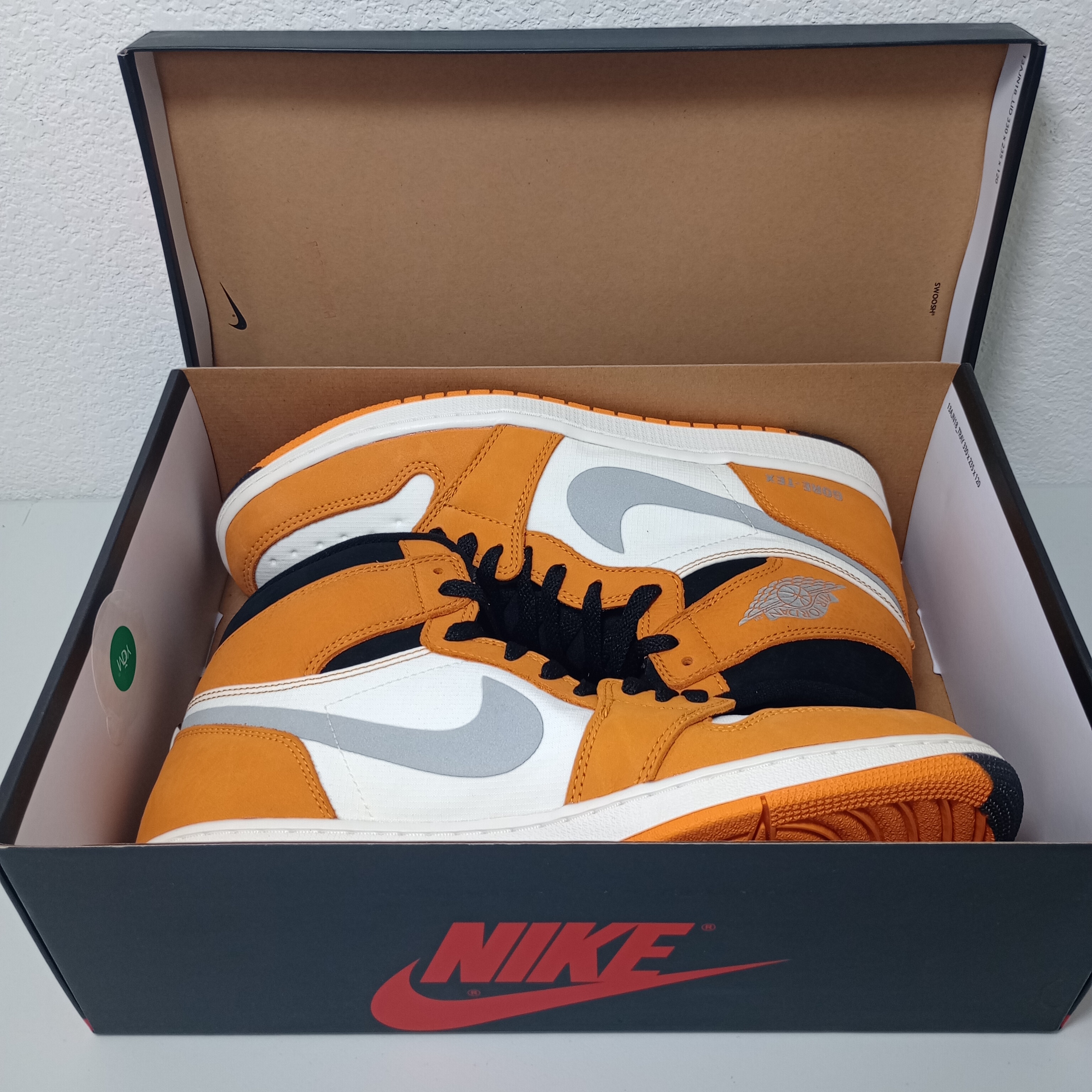 Air Jordan 1 Element/ Light Curry/Cardinal Red-Sail/Men's 10 1/2